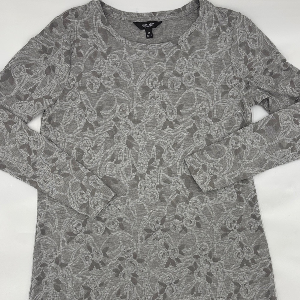 Simply Vera Wang Floral Print Top